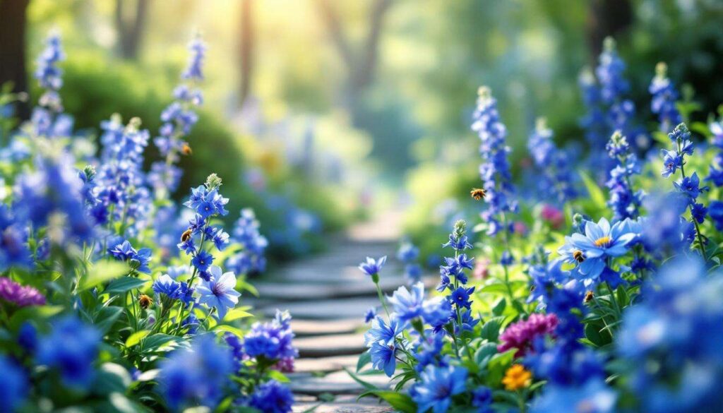 Diese blauen Blumen jetzt in Ihren Garten pflanzen, um mühelos eine Bienenwolke anzulocken